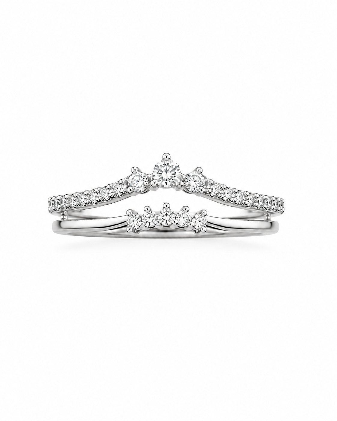 14KT White Gold 0.30 CTW Diamond Ladies Ring [KS16H00]