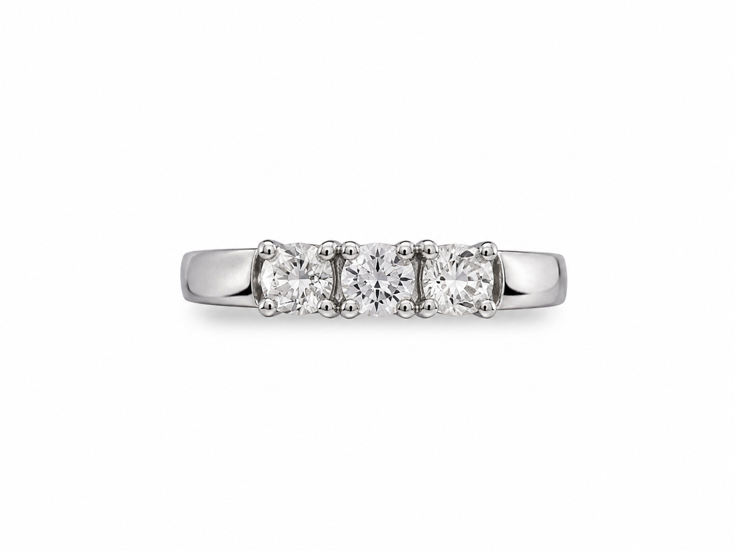 14KT White Gold 0.40 CTW Diamond Ring [K26H50]