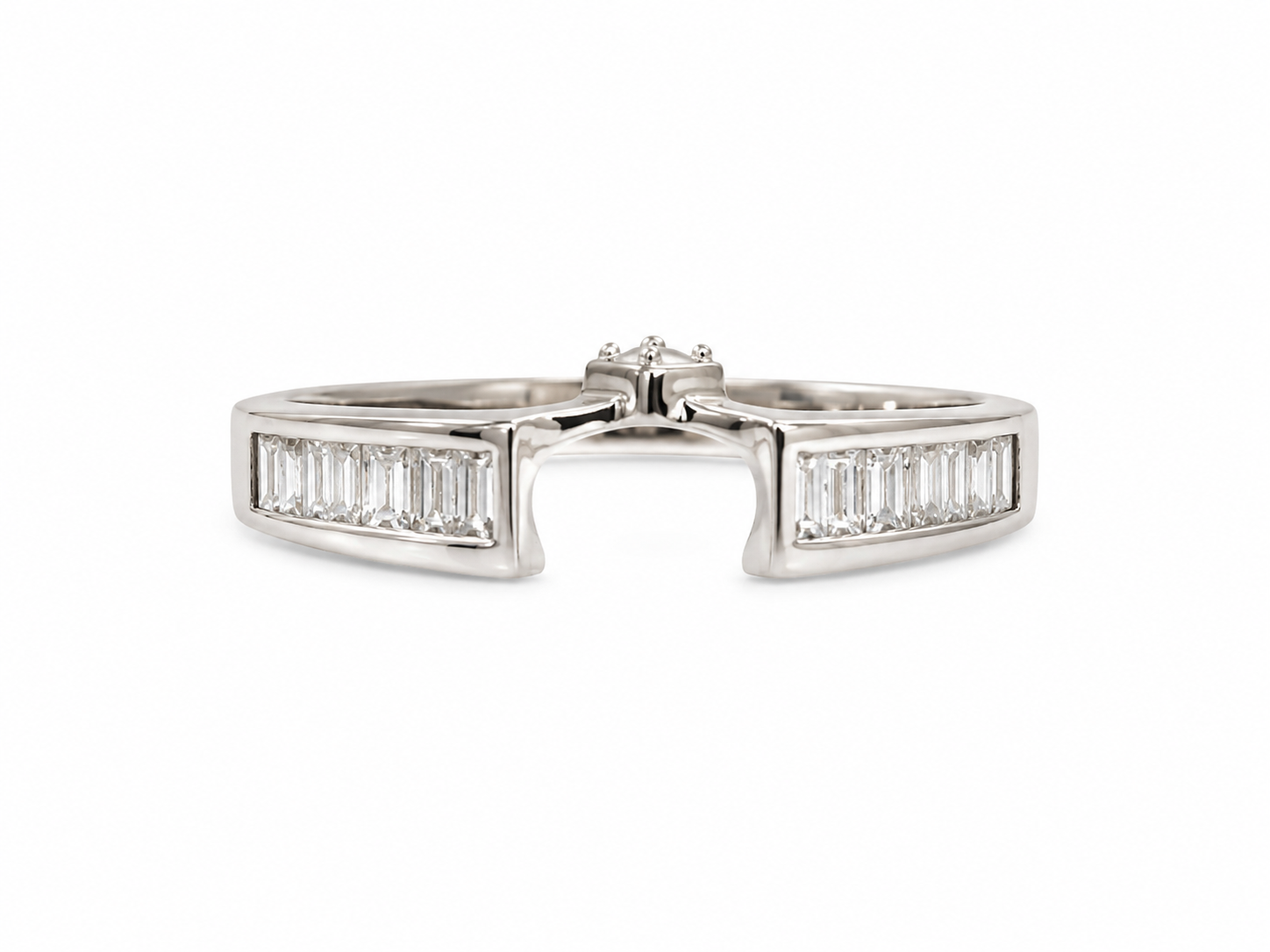 14KT White Gold 0.40 CTW Diamond Ring [K2T]
