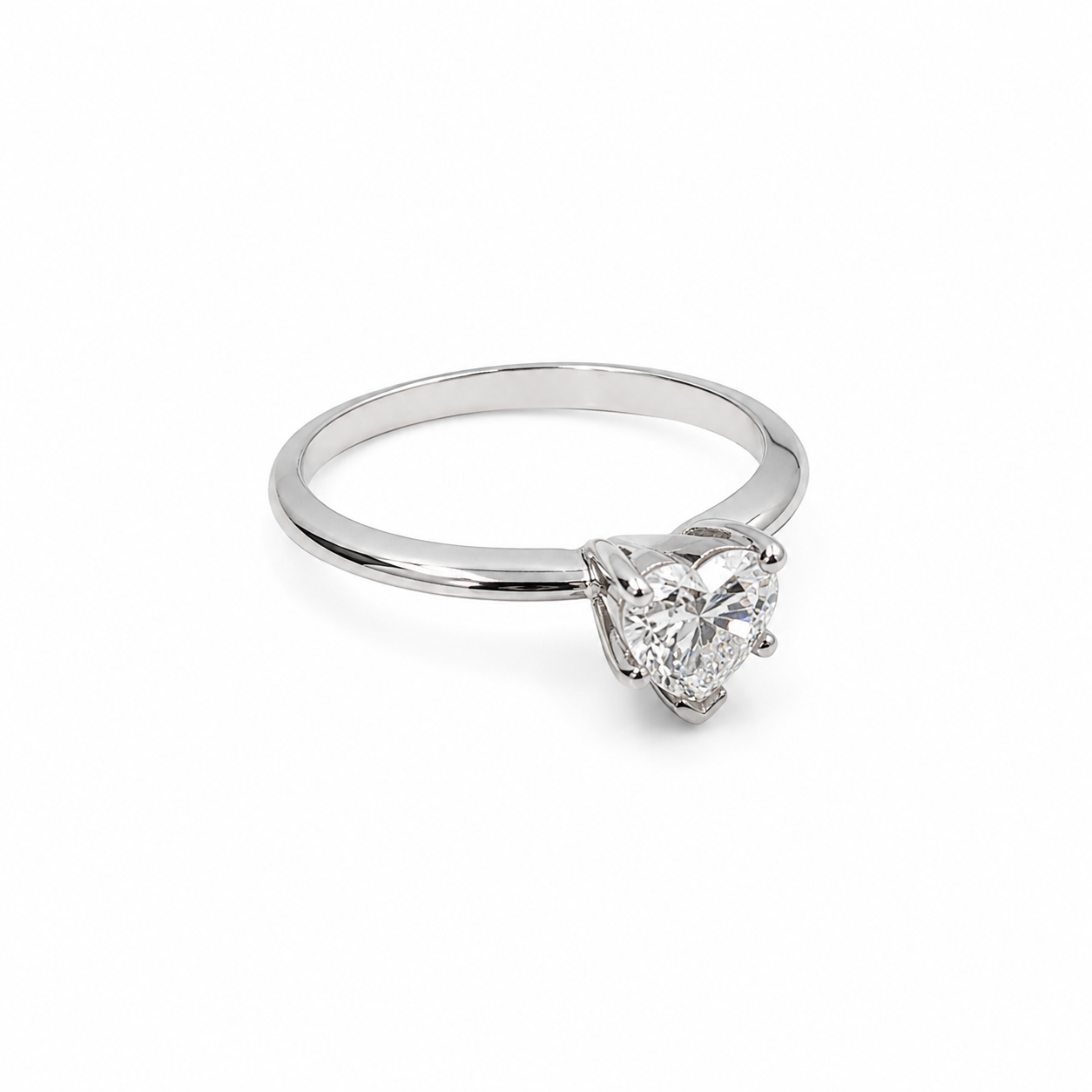 Platinum 1 CTW VS1-I Diamond Ring [K99H00]