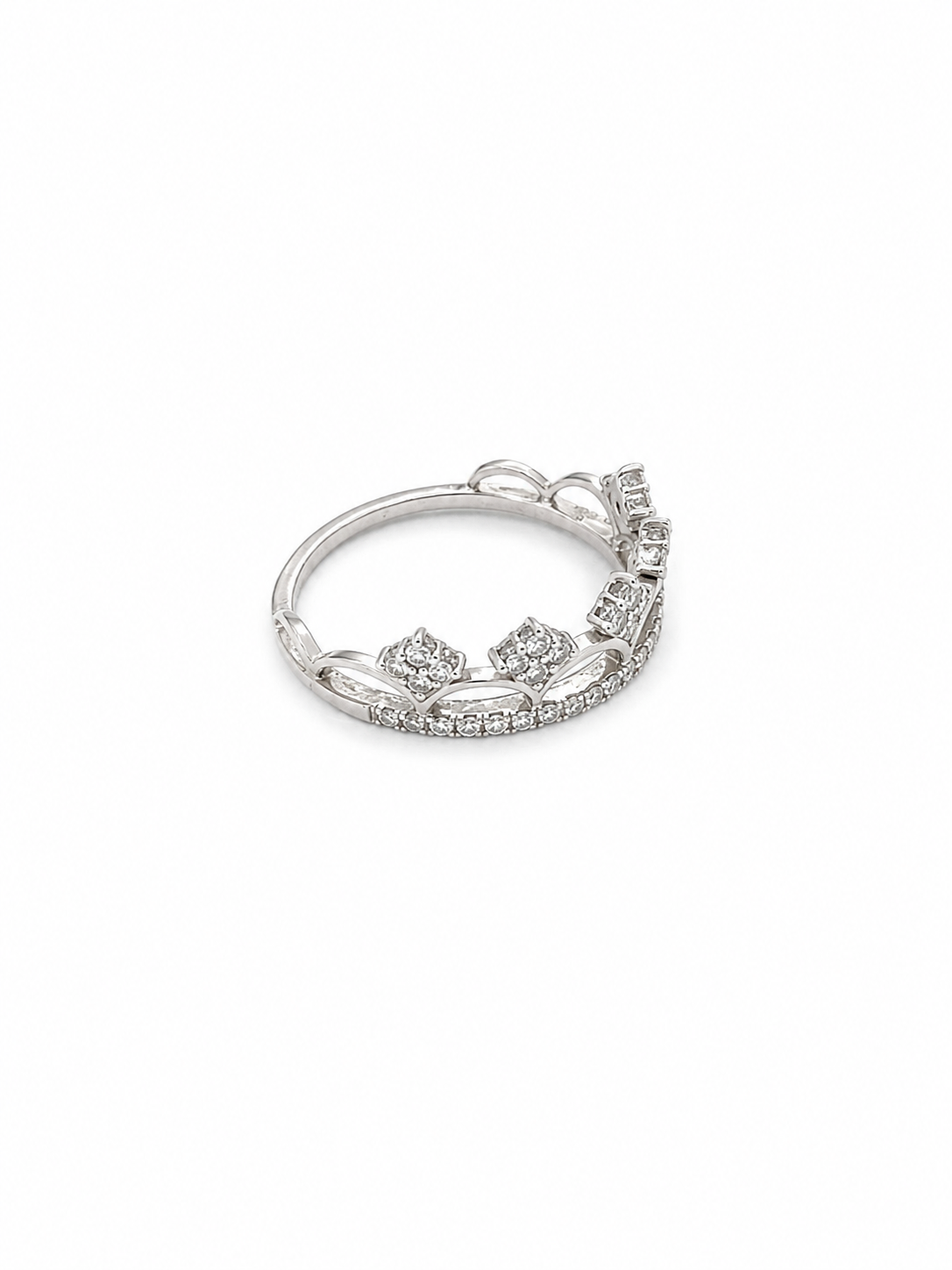 14KT White Gold 0.30 CTW Diamond Ring [K13H50]