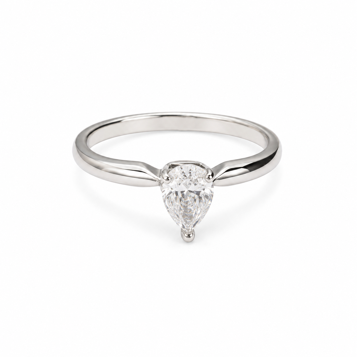 Platinum GIA 1.03 CTW SI2-D Diamond Ring [K10T - 2201425028]