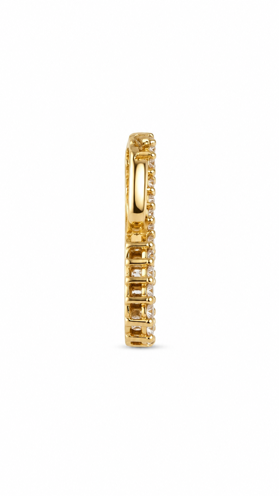 10KT Yellow Gold Twisted Journey Pendant [A2B3]