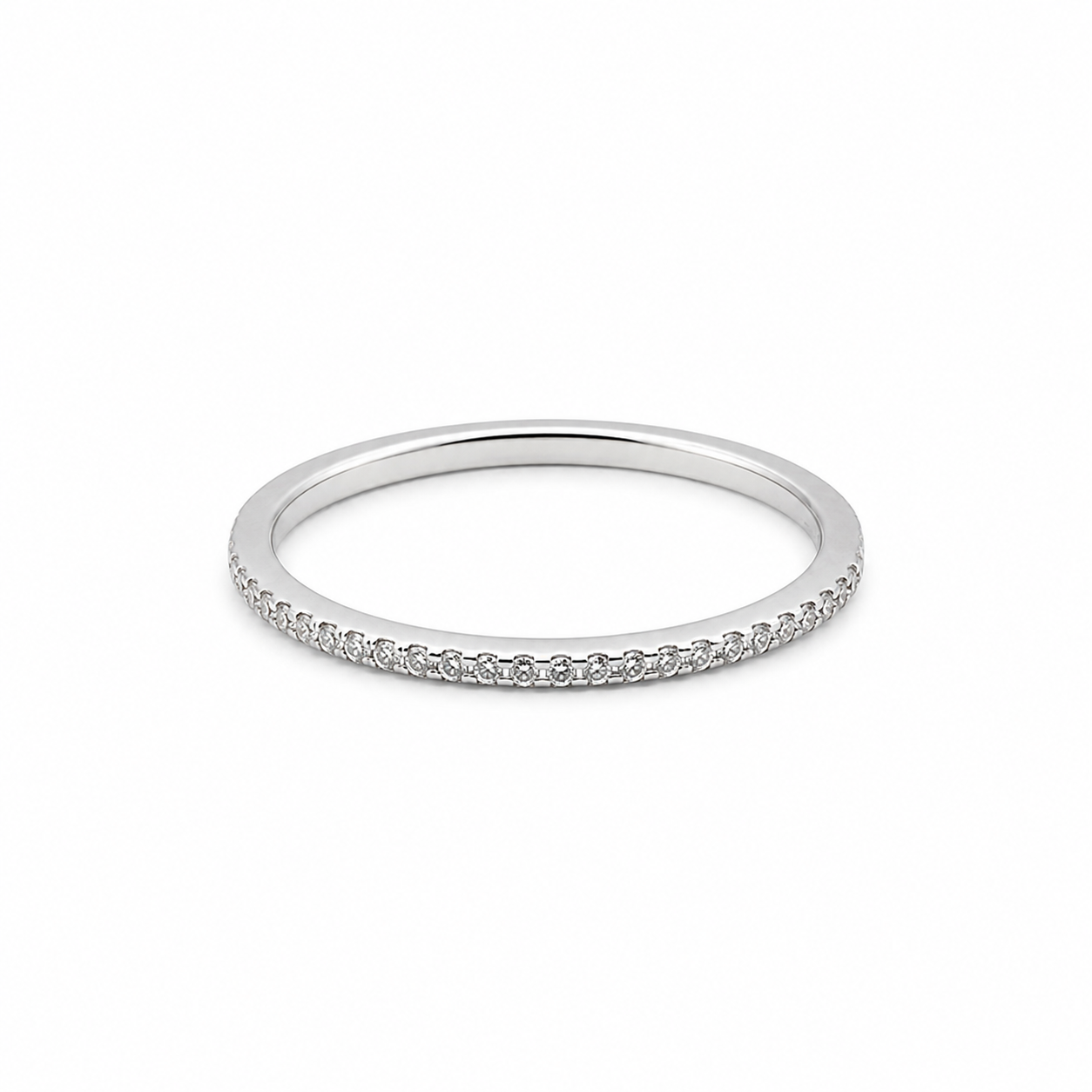 14KT White Gold 0.10 CTW Diamond Ring [A1B0 - K4H50]