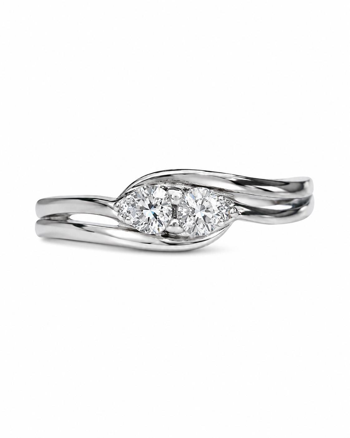 14KT White Gold 0.25 CTW Diamond Ladies Ring [KS15H50]