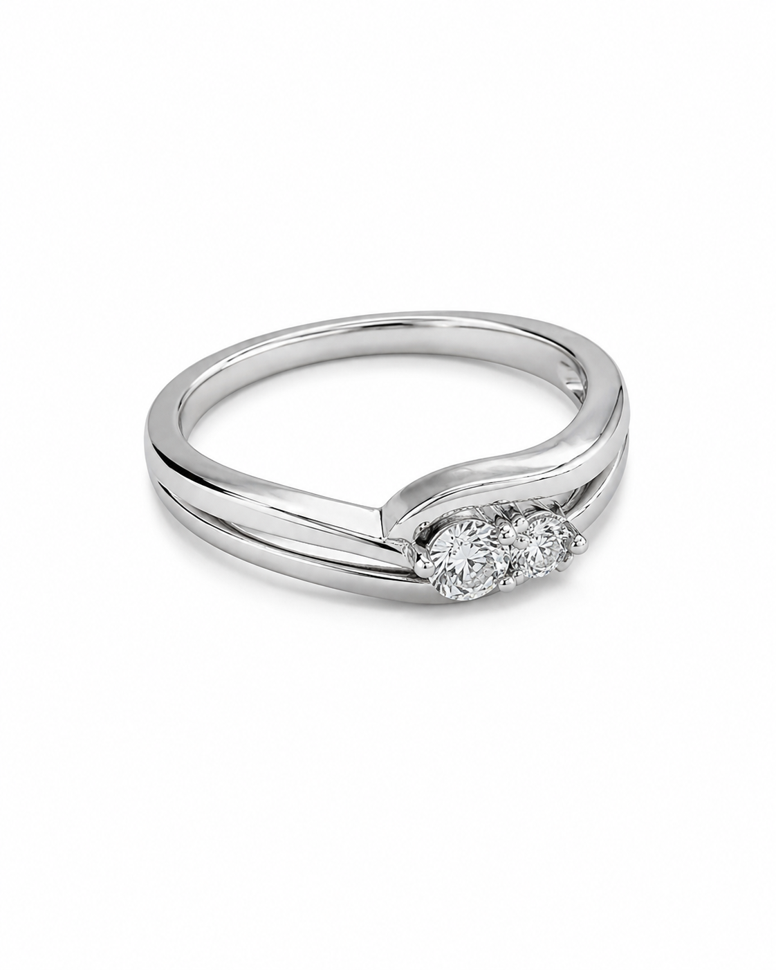 14KT White Gold 0.25 CTW Diamond Ladies Ring [KS15H50]