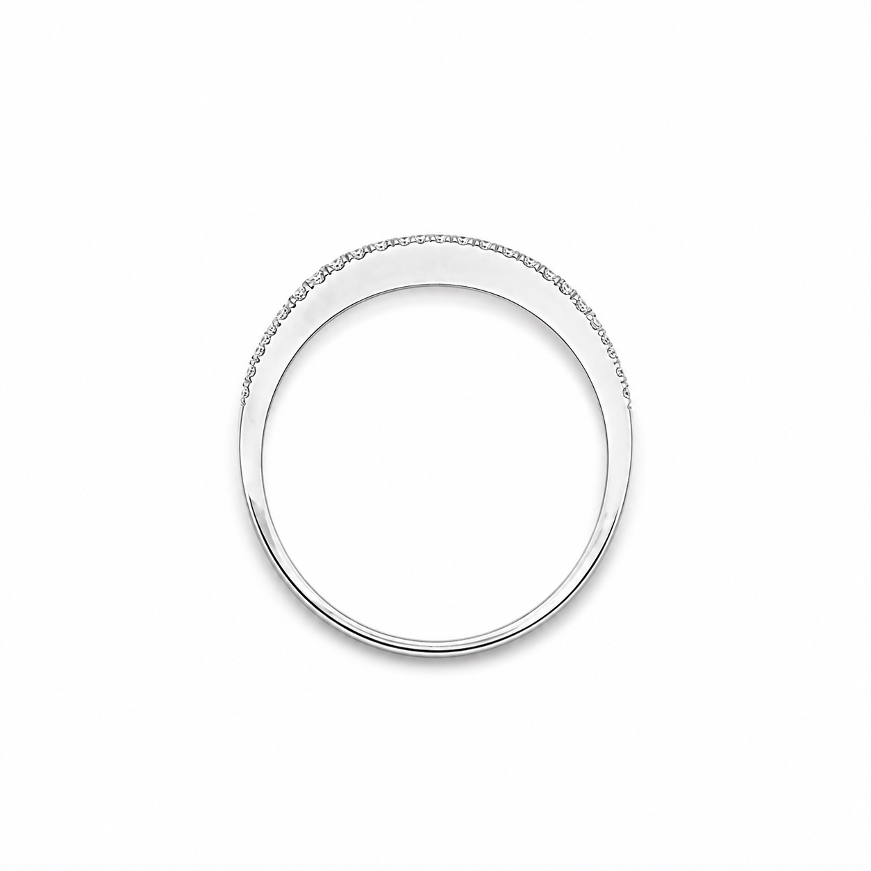 14KT White Gold 0.10 CTW Diamond Ring [A1B0 - K4H50]