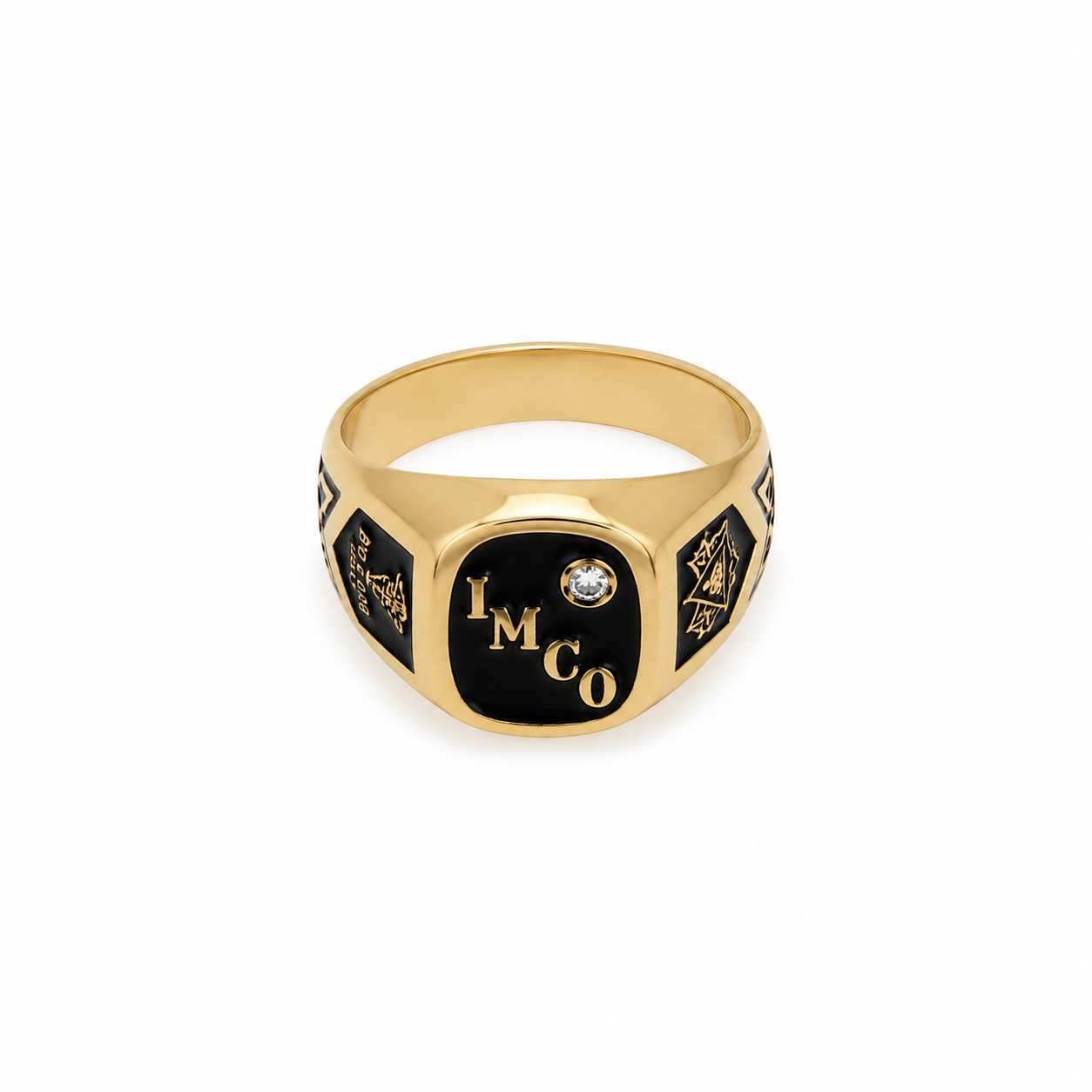 14KT Yellow Gold IMCO Ring [A6P0]