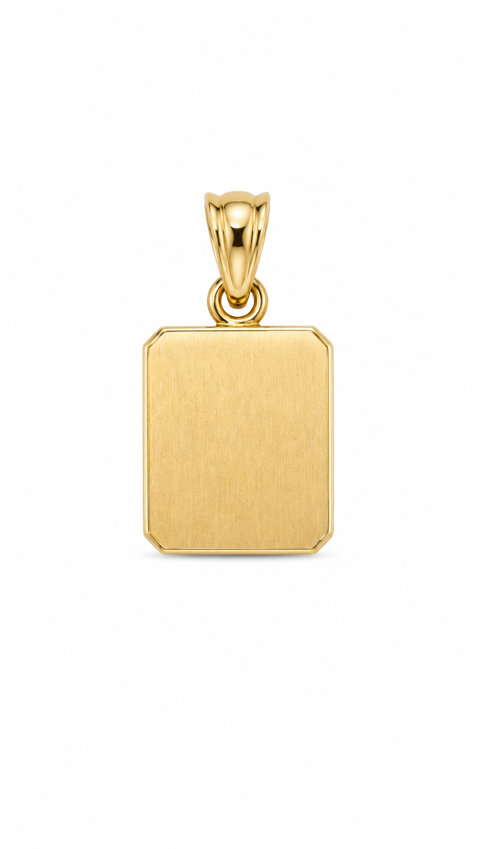 14KT Yellow Gold Jesus Pendant [A1B9]