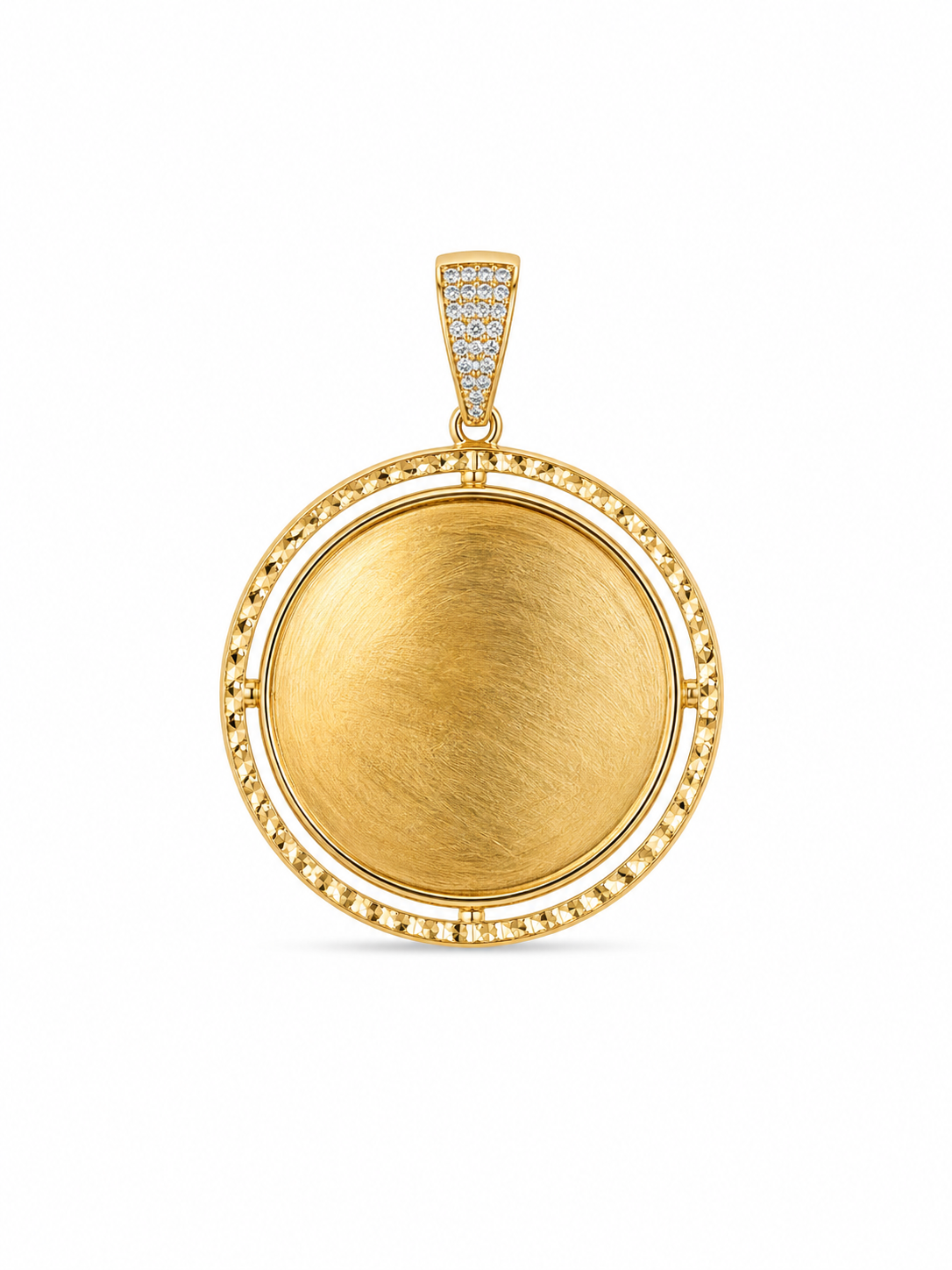 14 KT Yellow Gold Memory Pendent [A10P0]