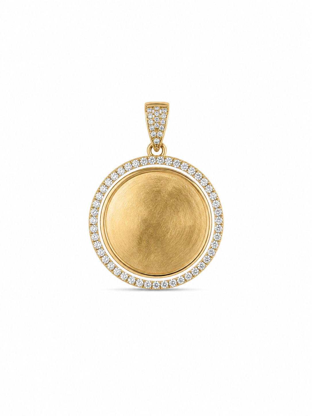 14 KT Yellow Gold Memory Pendent [A10P0]