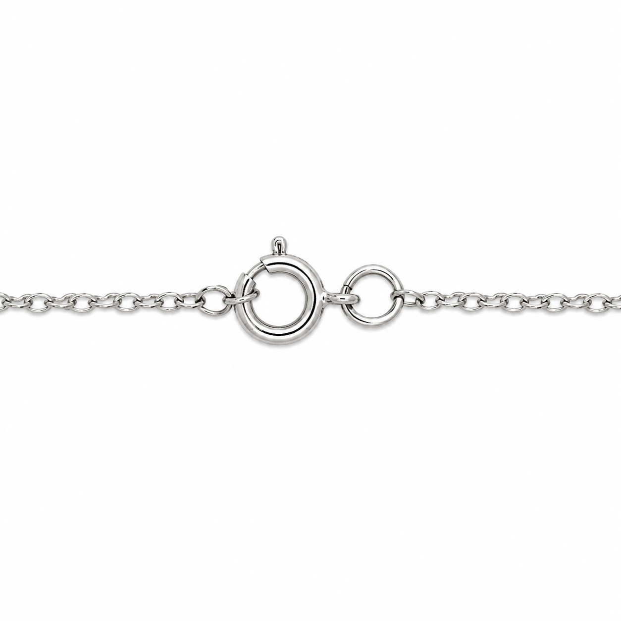 Sterling Silver Infinity Heart Paw Print Necklace
