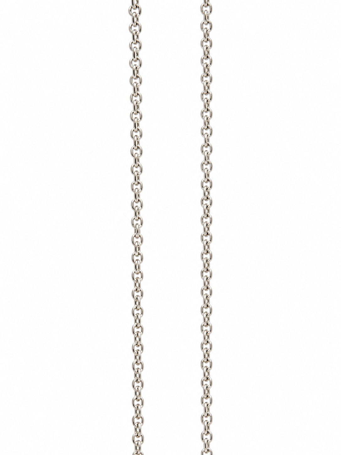 Sterling Silver Pave Style Cubic Zirconium Cross Necklace