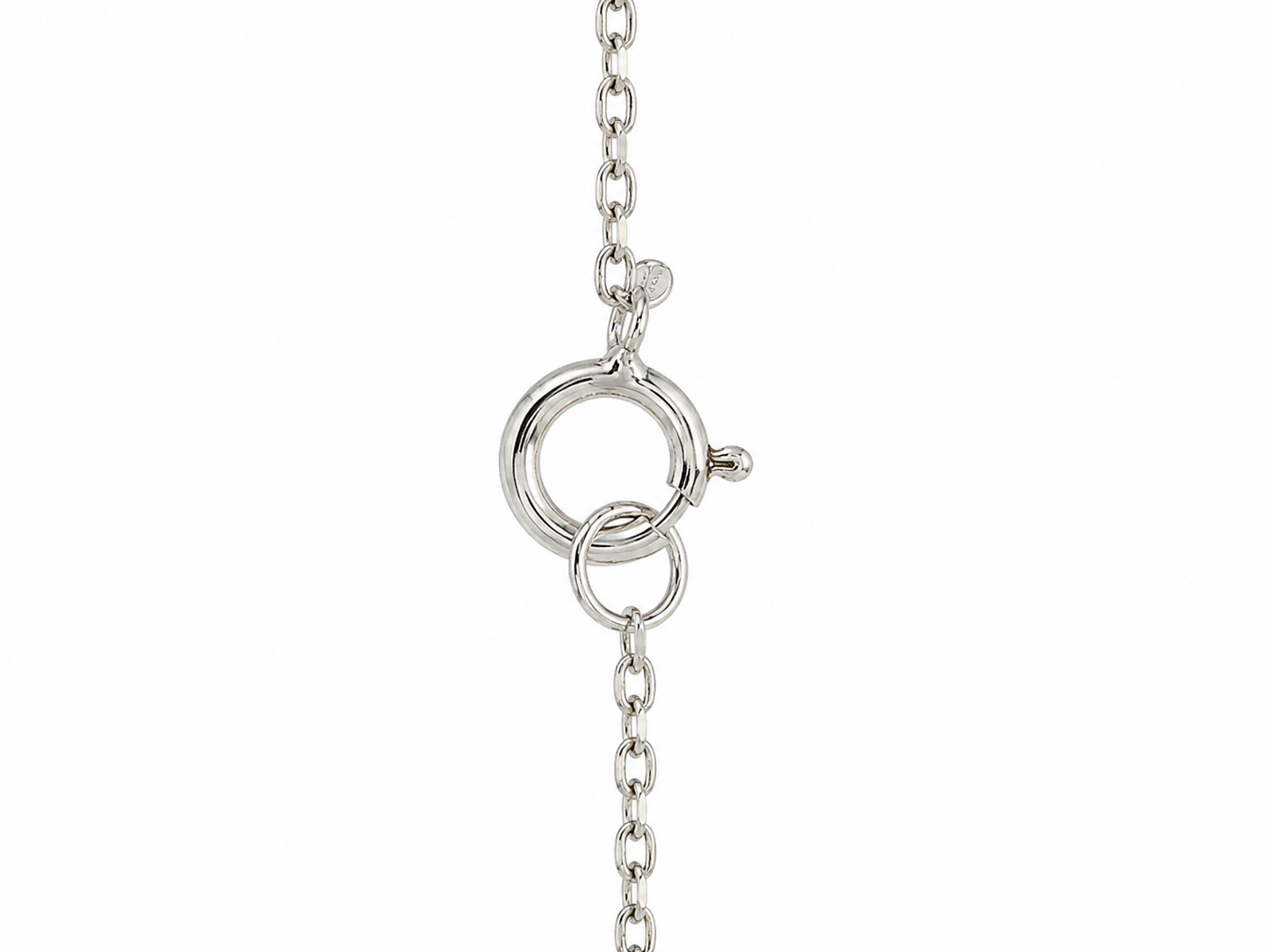 Sterling Silver 925 Cubic Zirconium Star Necklace