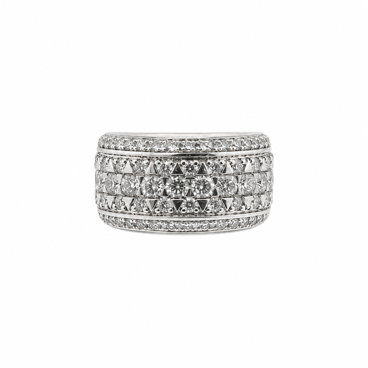 14KT White Gold Diamond Ring 2.25 CTW [K85H0S]
