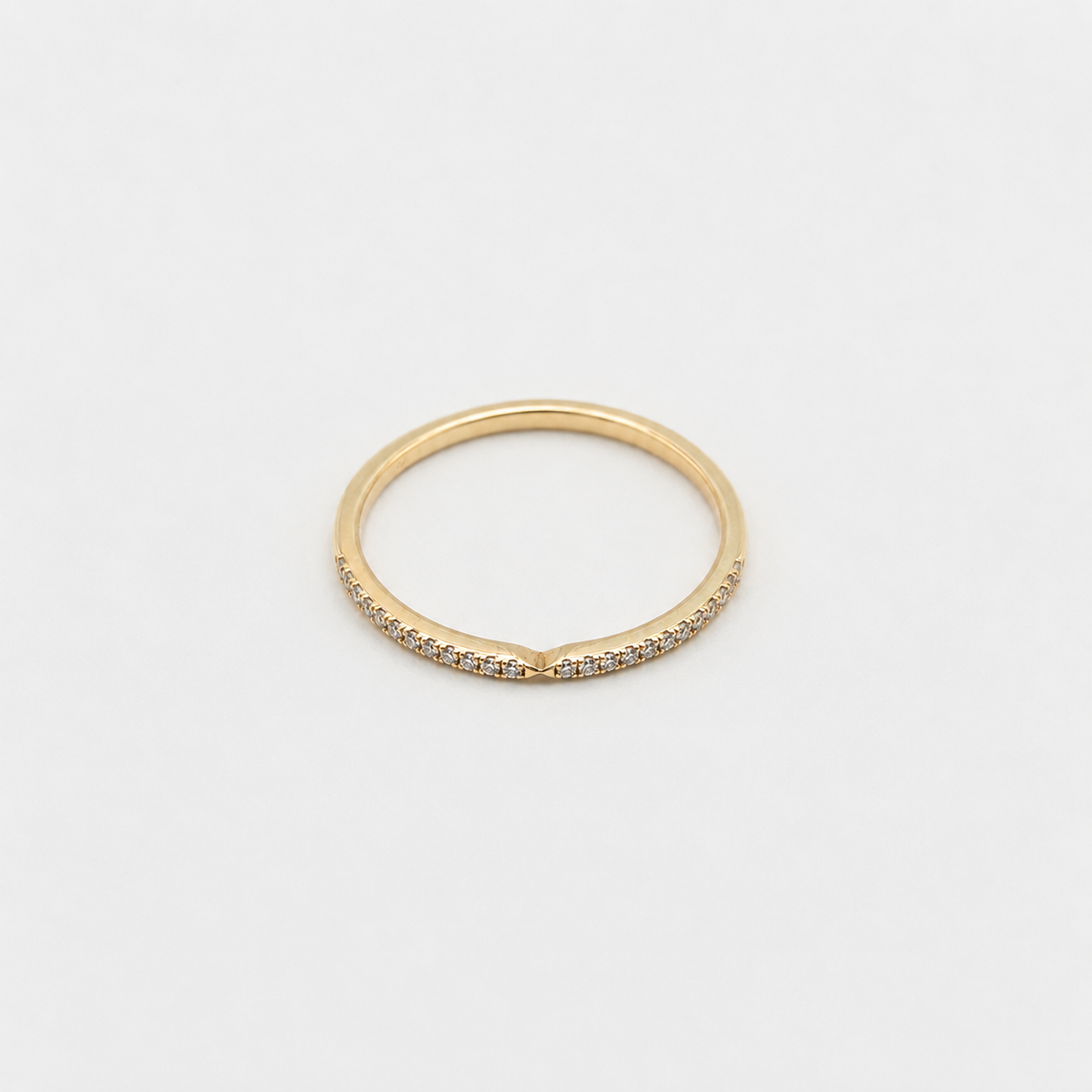 14KT Yellow Gold 0.07 CTW Diamond Ring [A0B7 - K4H75]