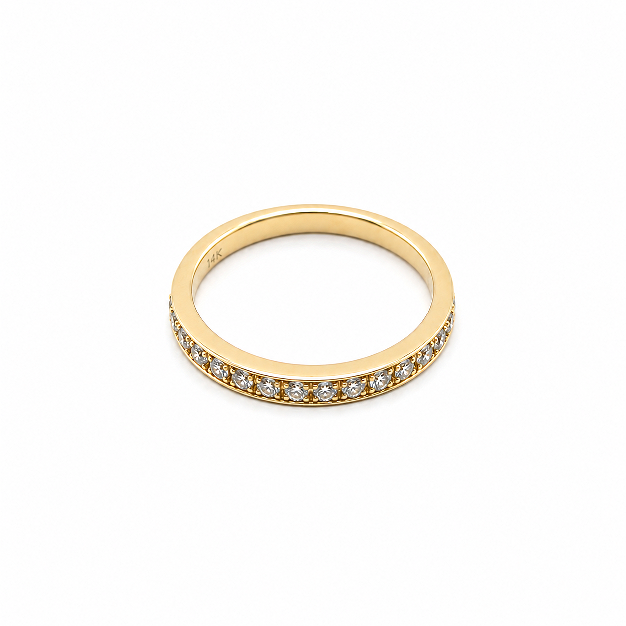 14KT Yellow Gold 0.36 CTW Diamond Ring [A2B4 - K18H00]
