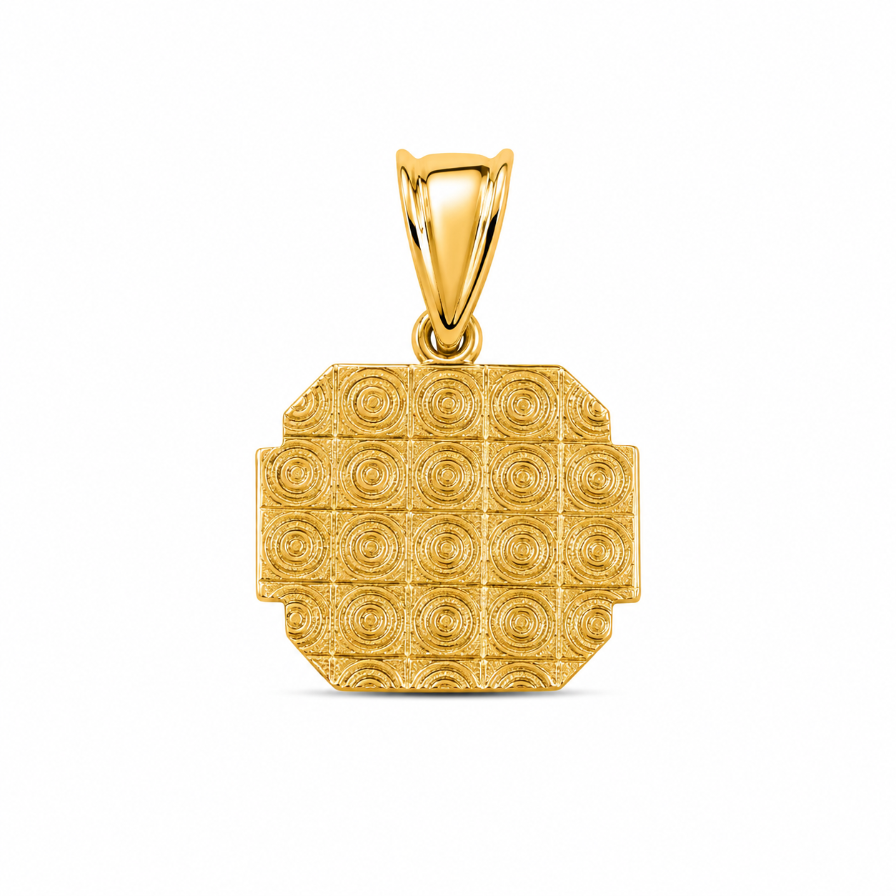 14KT Yellow Gold Medusa Pendant [A2B4]