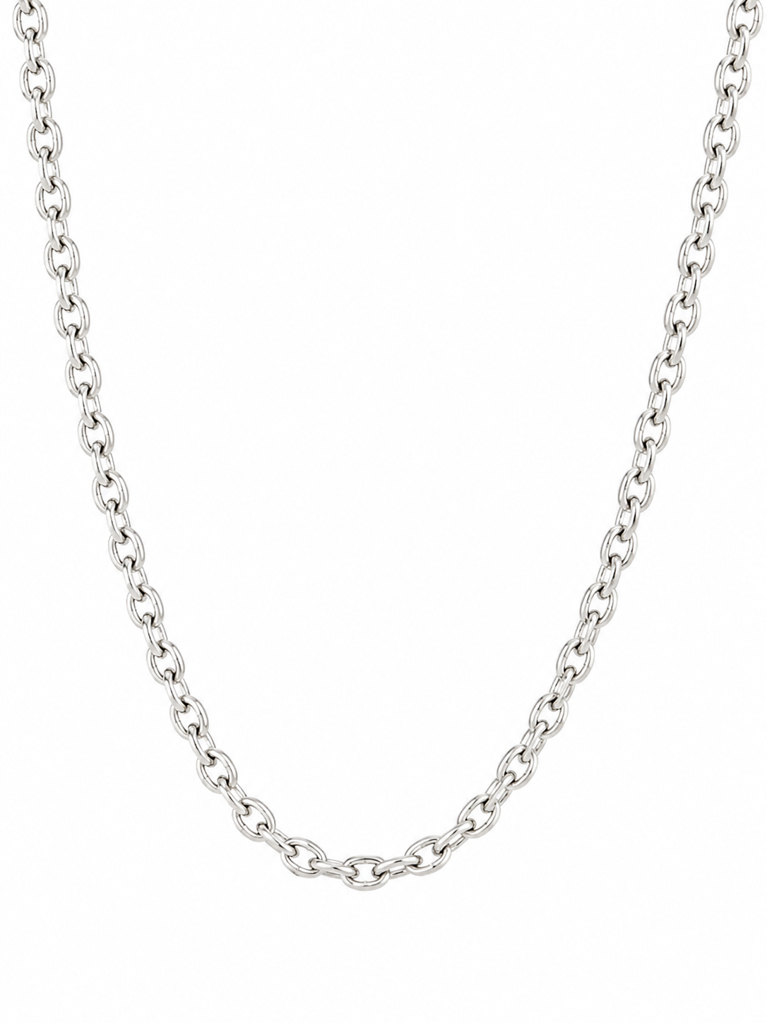 Sterling Silver Cubic Zirconium Open Hearts Necklace
