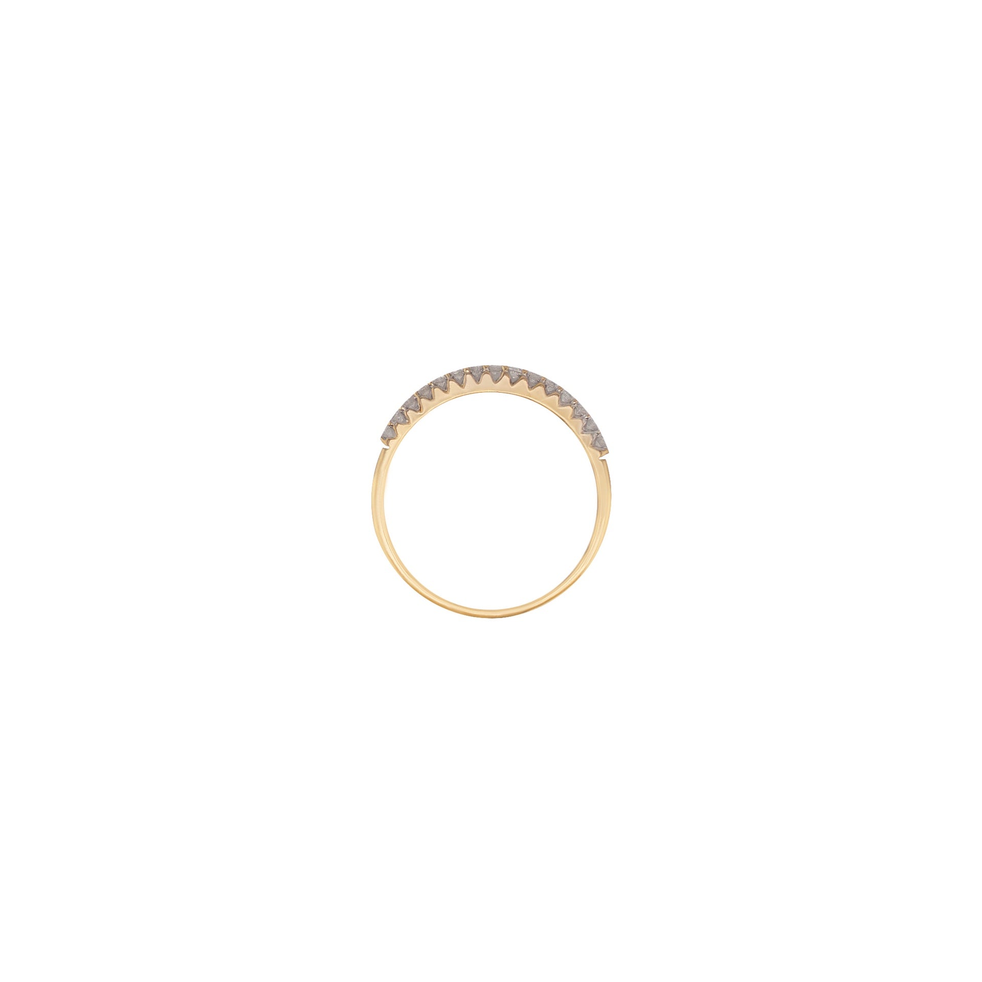14KT Yellow Gold 0.20 CTW Diamond Ring [A1B4 - K9H90]
