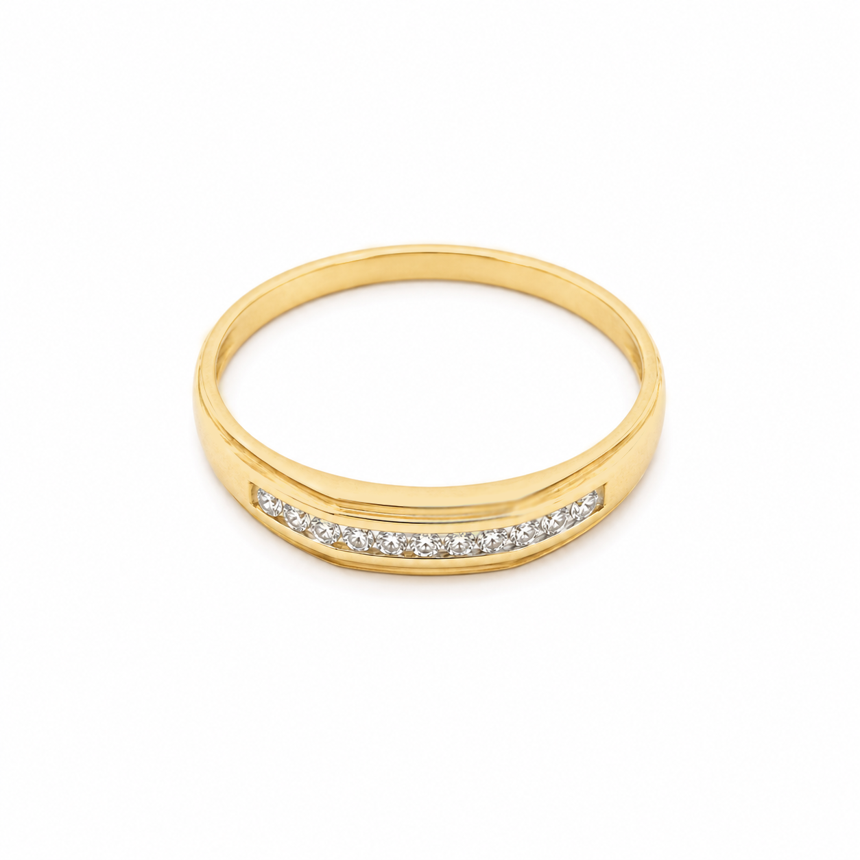 10KT Yellow Gold 0.10 CTW Diamond Ring [A1B0 - K3H50]