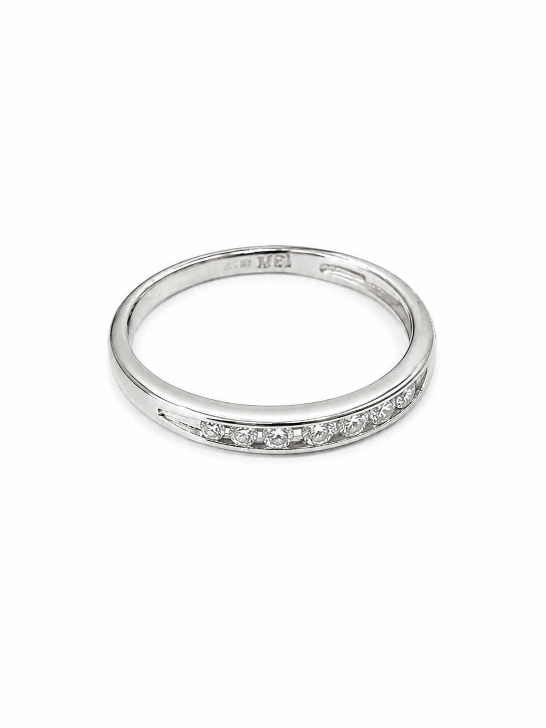 10KT White Gold 0.10 CTW Diamond Ring [A1B5 - K4H00]