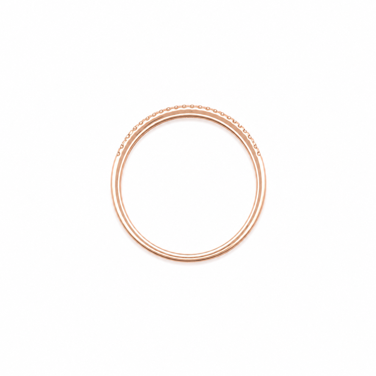 14KT Rose Gold 0.08 CTW Diamond Ring [A1B3 - K6H00]