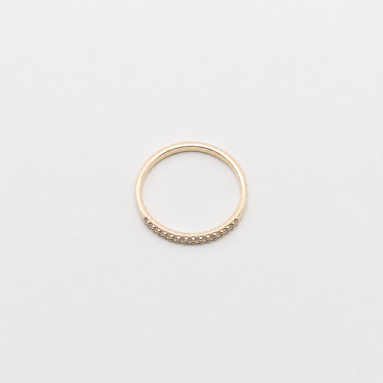 14KT Yellow Gold 0.10 CTW Diamond Ring [A1B2 - K9H00]