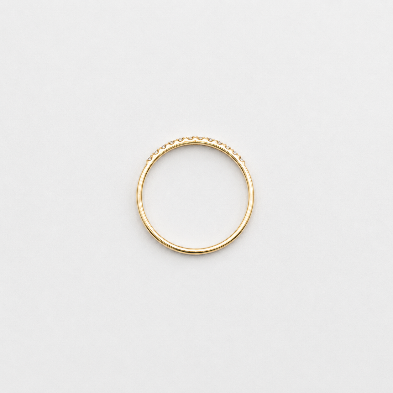 14KT Yellow Gold 0.10 CTW Diamond Ring [A1B2 - K9H00]