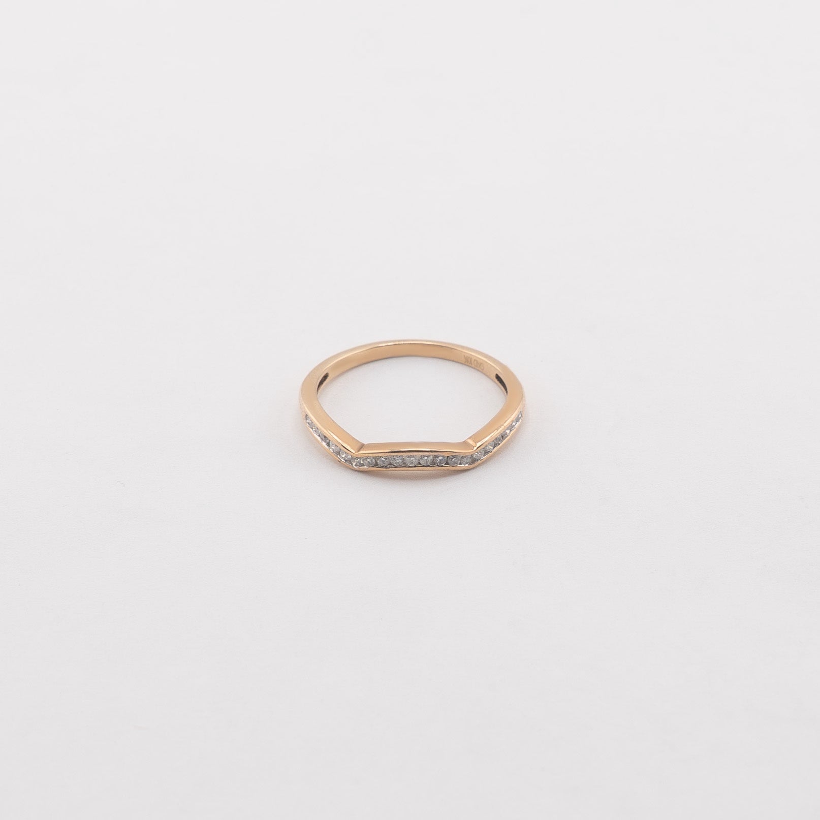 10KT Yellow Gold 0.25 CTW Diamond Ring [A1B5 - K9H90]
