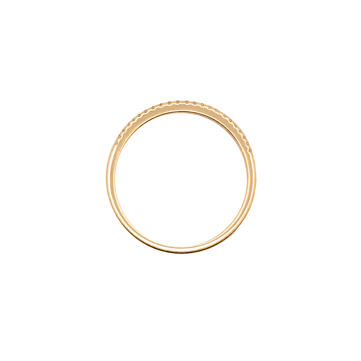 14KT Yellow Gold 0.08 CTW Diamond Ring [A1B6 - K8H00]