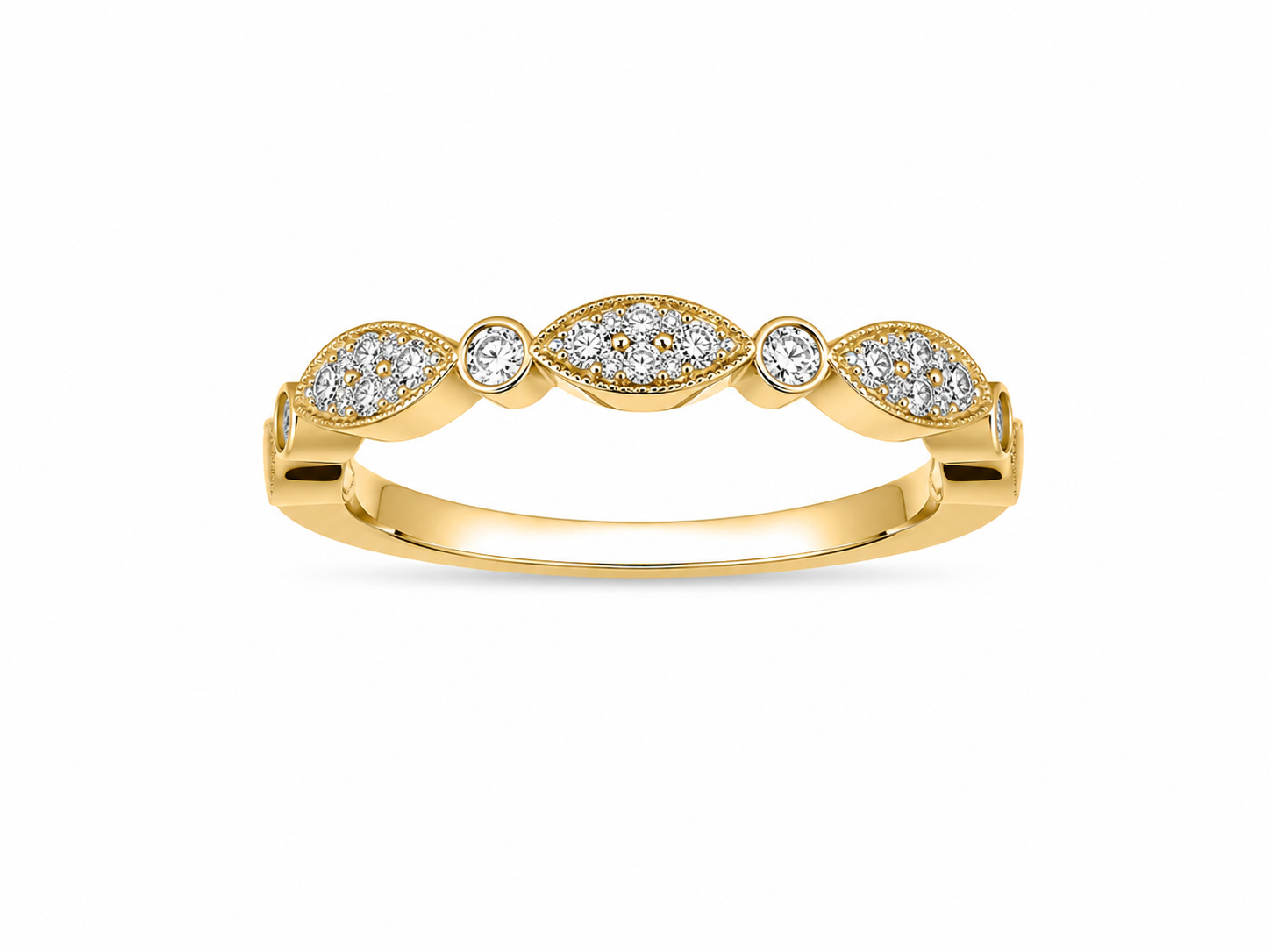 14KT Yellow Gold 0.50 CTW Diamond Ring [A2B1 - K28H00]