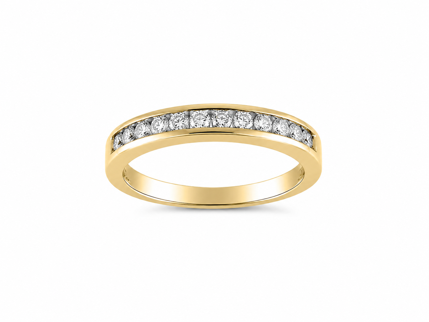 14KT Yellow  Gold 0.25 CTW Diamond Ring [A2B9 - K16H00]