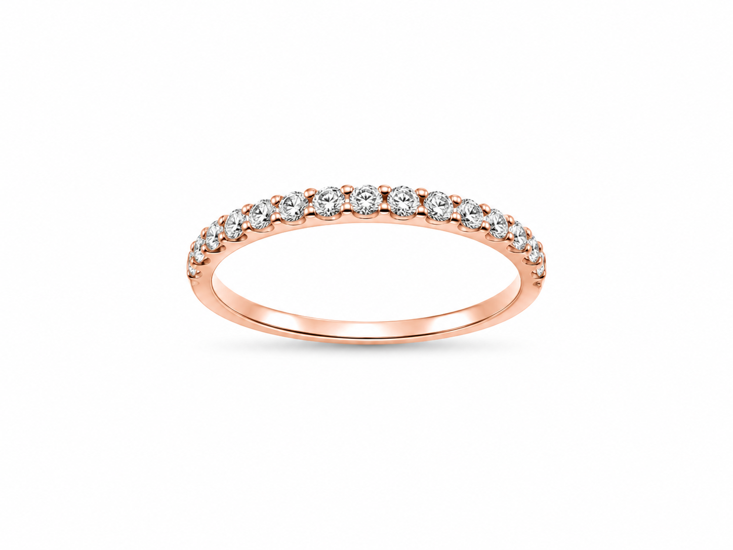 14KT Rose Gold 0.50 CTW Diamond Ring [A1B5 - K24H00]