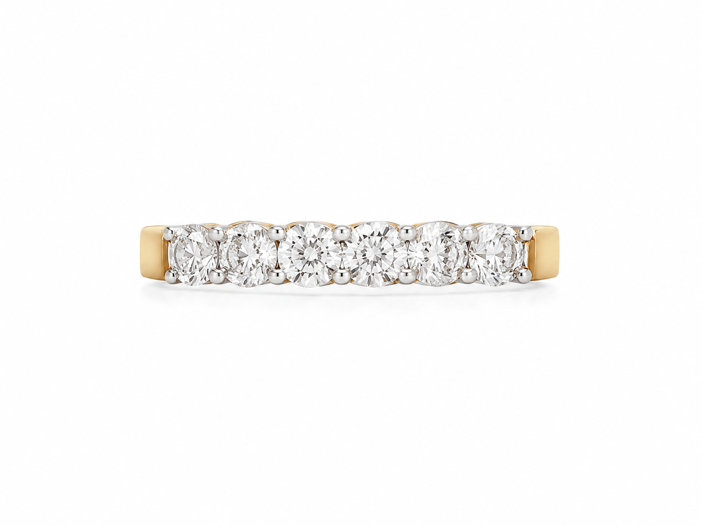 18KT Yellow Gold 0.90 CTW Diamond Ring [A3B7 - K3TS]