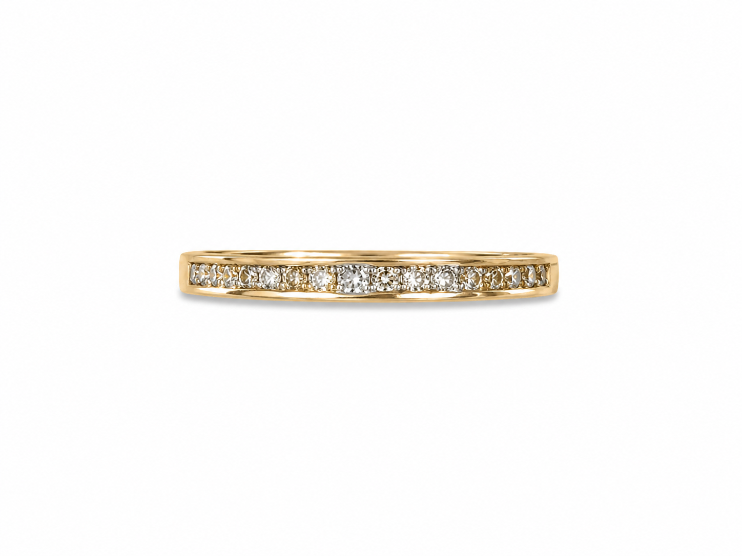 14KT Yellow Gold 0.3 CTW Diamond Ring [A2B5  - KS11H00]