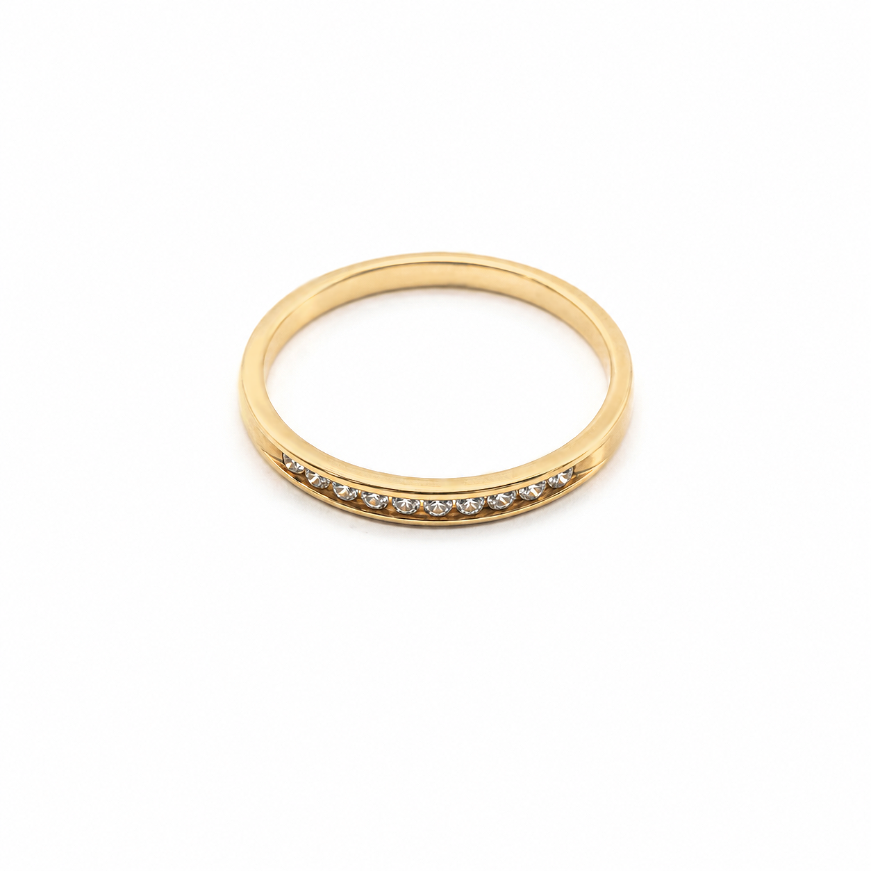 10KT Yellow Gold 0.11 CTW Diamond Ring [A1B2 - K5H50]