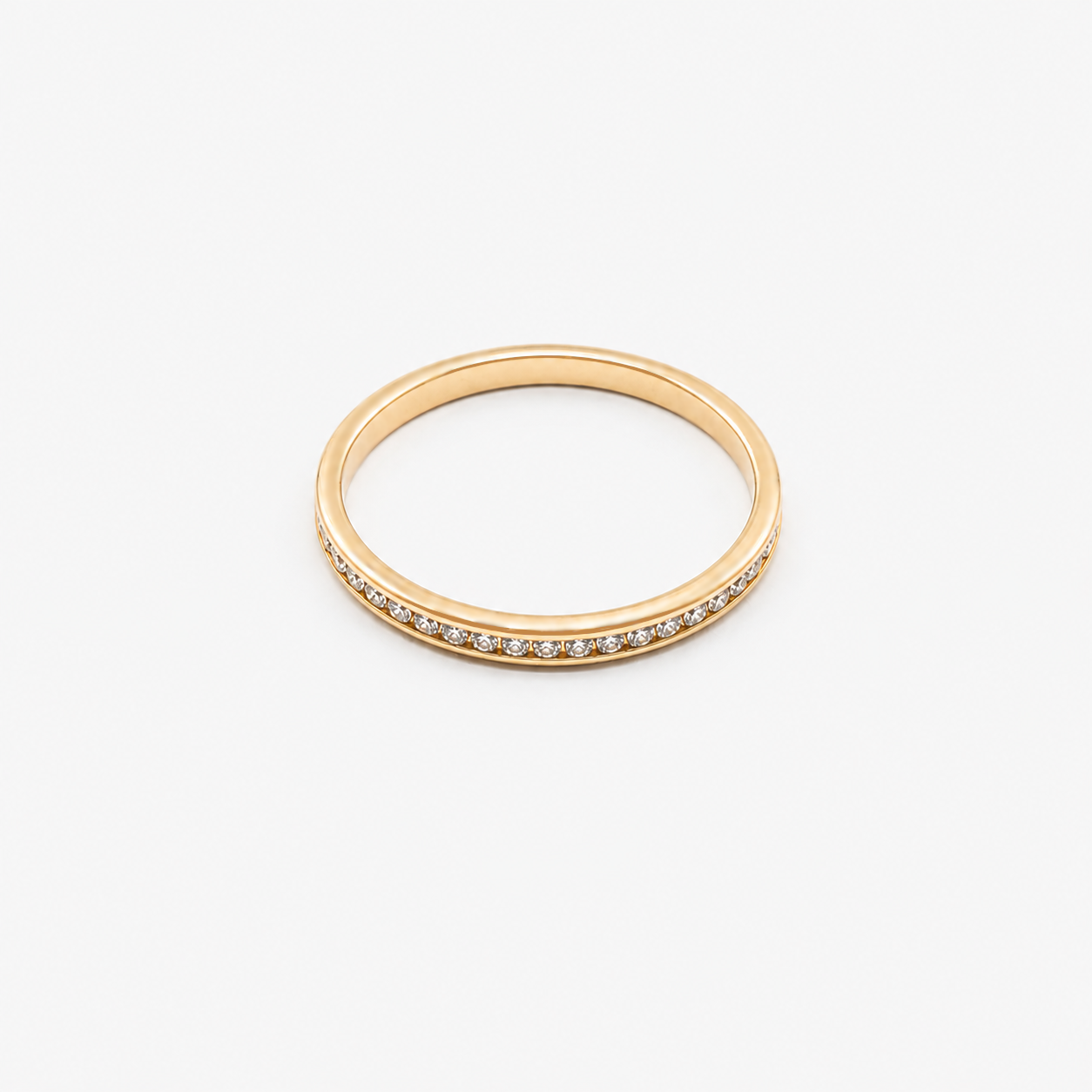 14KT Yellow Gold  0.08 CTW Diamond Ring [A1B3 - K11H00]