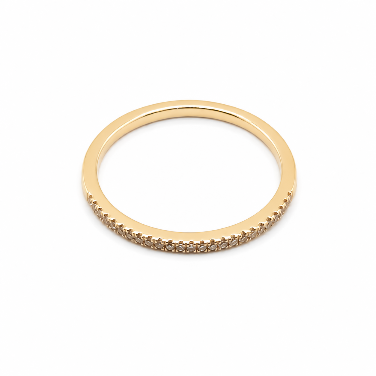 14KT Yellow Gold 0.08 CTW Diamond Ring [A1B6 - K8H00]