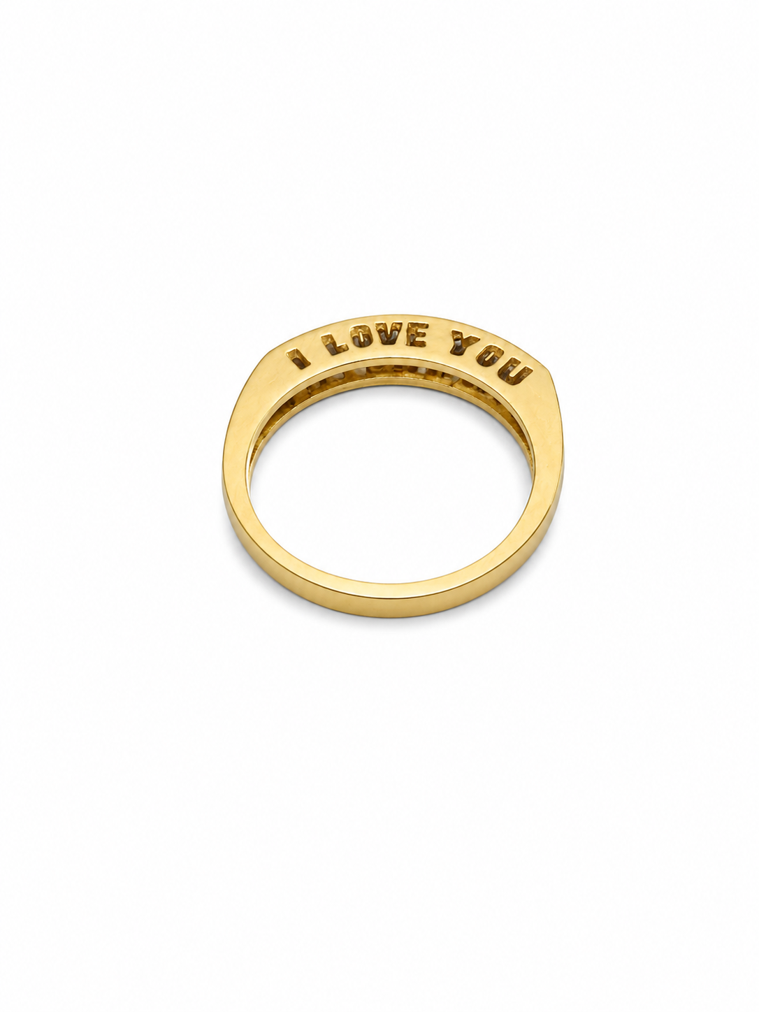 14KT Yellow Gold 0.3 CTW Diamond Ring [A2B5  - KS11H00]