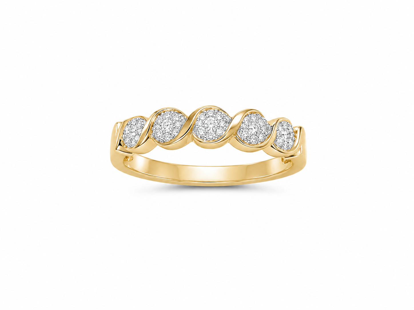 14KT Yellow Gold 0.40 CTW Diamond Ring [A2B6 - K25H00]