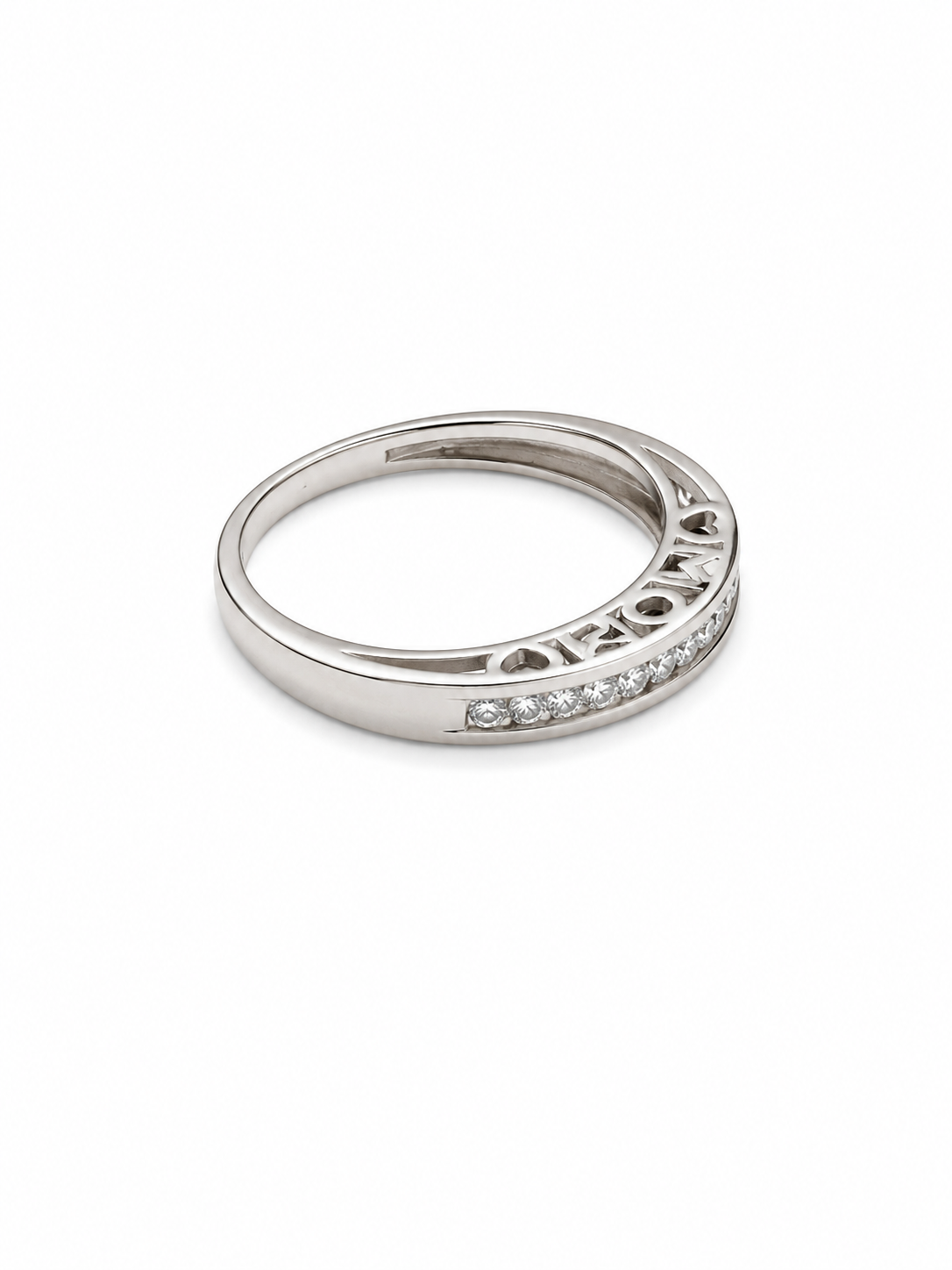 10KT White Gold 0.20 CTW Diamond Ring [A2B3  - KS6H30]1002