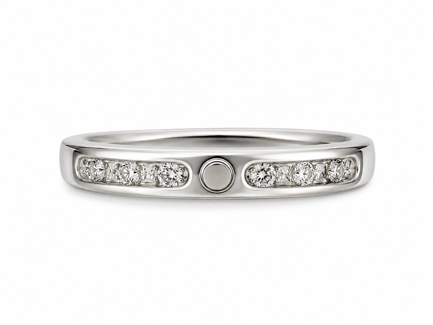 10KT White Gold 0.15 CTW Diamond Ring [A2B7 - KS8H50]