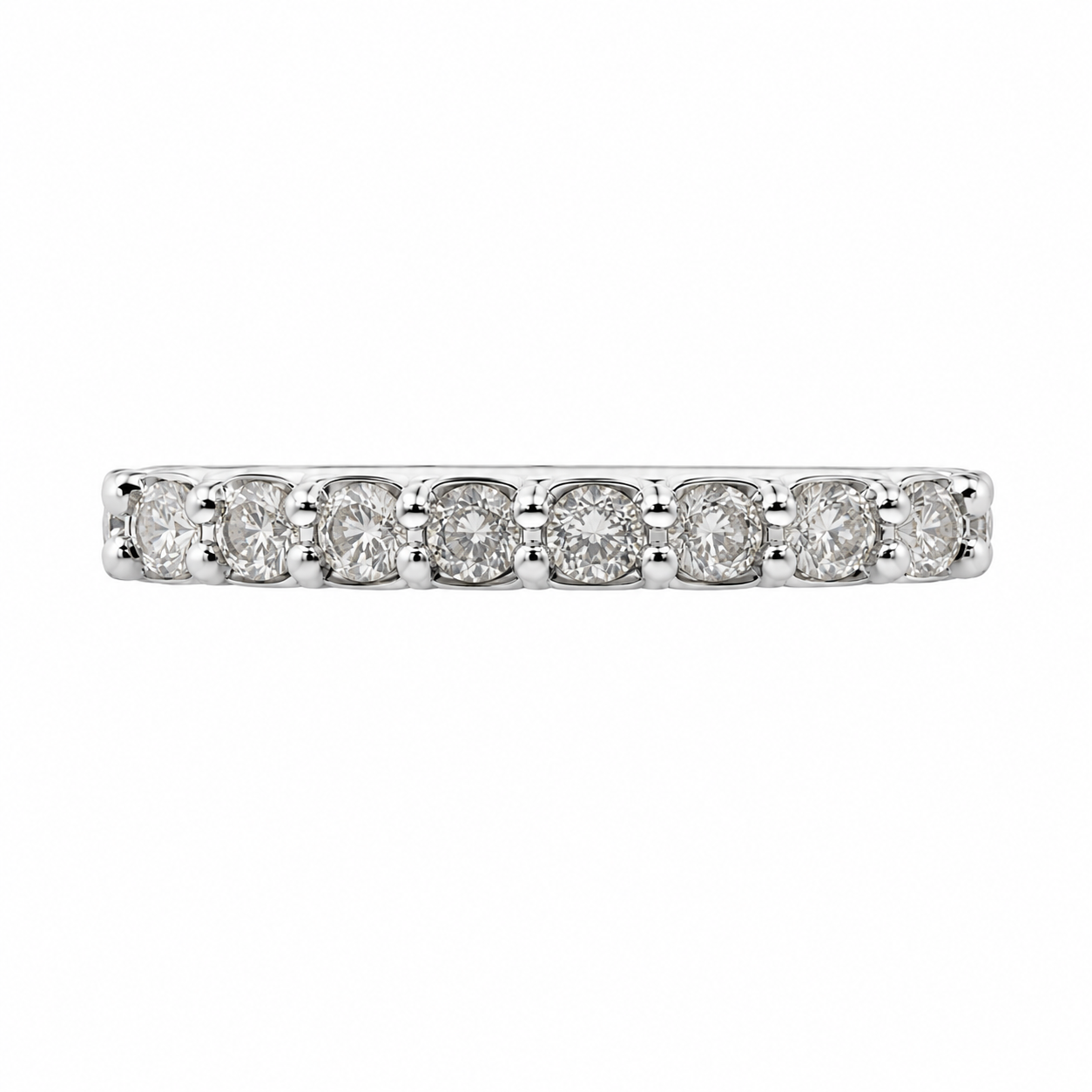 14KT White Gold Diamond Ring 1.00 CTW [ A3B3 - K45H00]