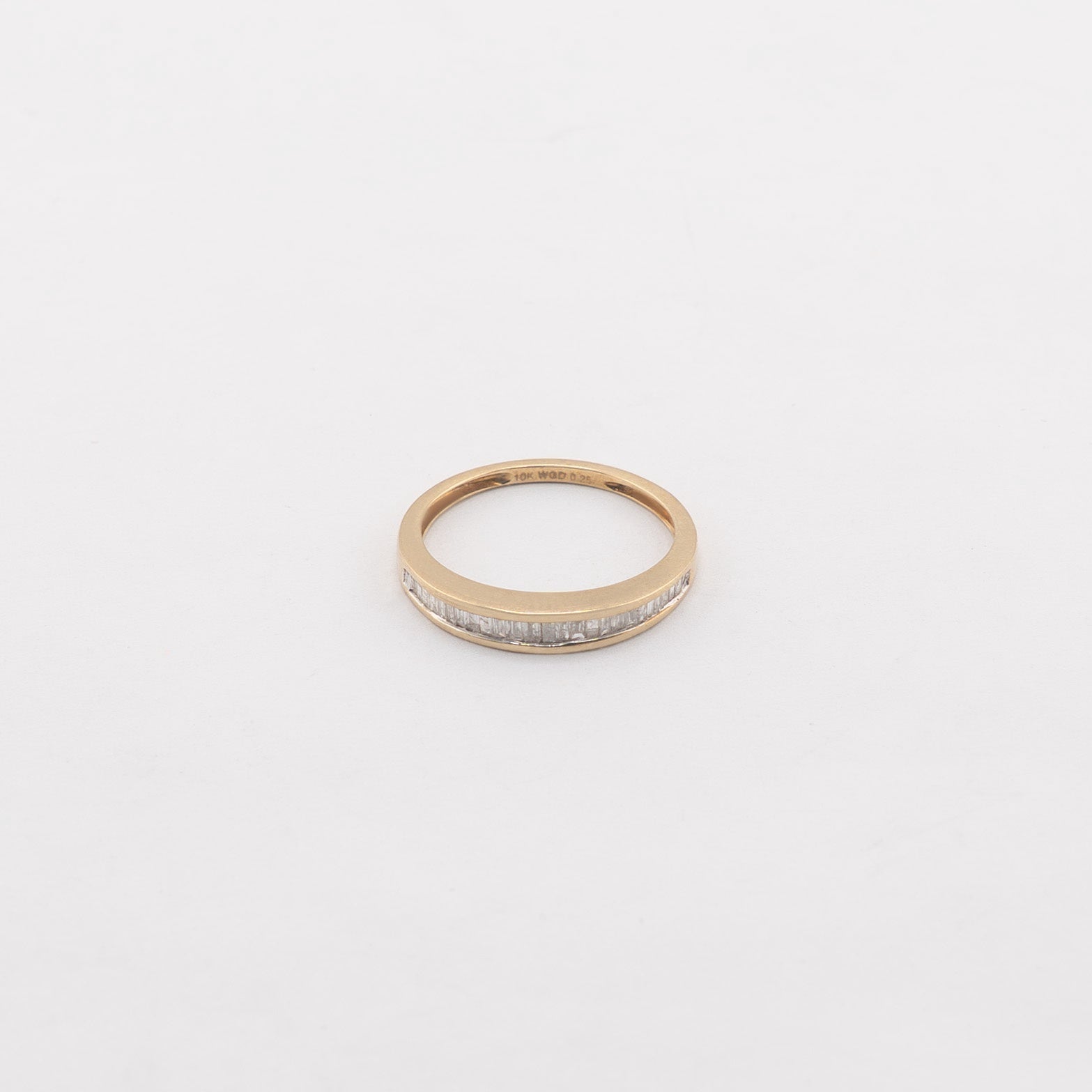 10KT Yellow Gold 0.25 CTW Diamond Ring  [A1B9 - K11H00]