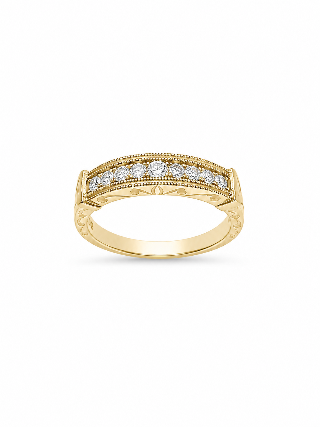 14KT Yellow Gold 0.40 CTW Diamond Ring [A3B5 - K2TH]