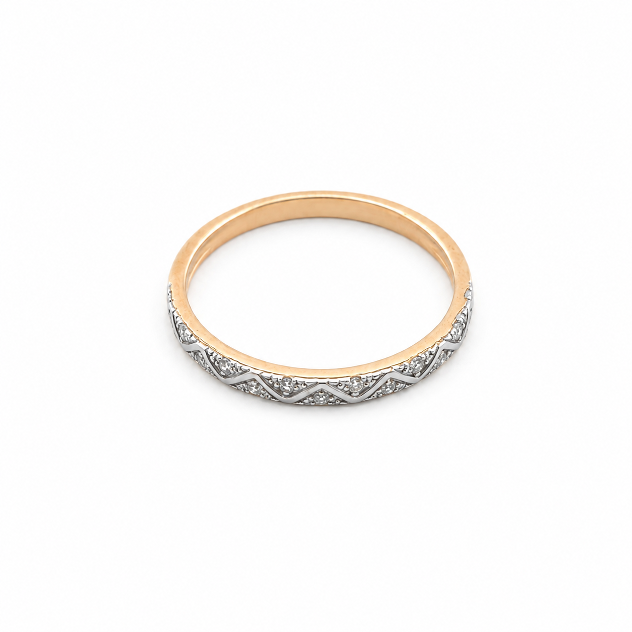 10KT Yellow Gold 0.10 CTW Diamond Ring [A1B3 - K5H00]
