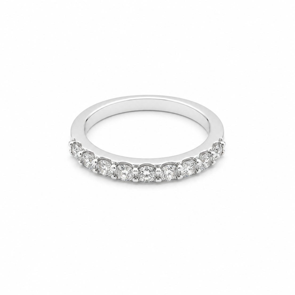 14KT White Gold Diamond Ring 1.00 CTW [ A3B3 - K45H00]