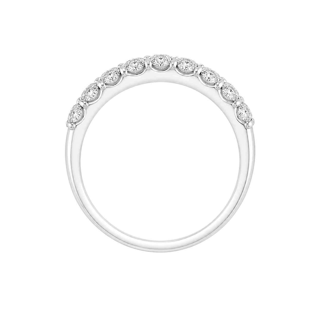 14KT White Gold Diamond Ring 1.00 CTW [ A3B3 - K45H00]