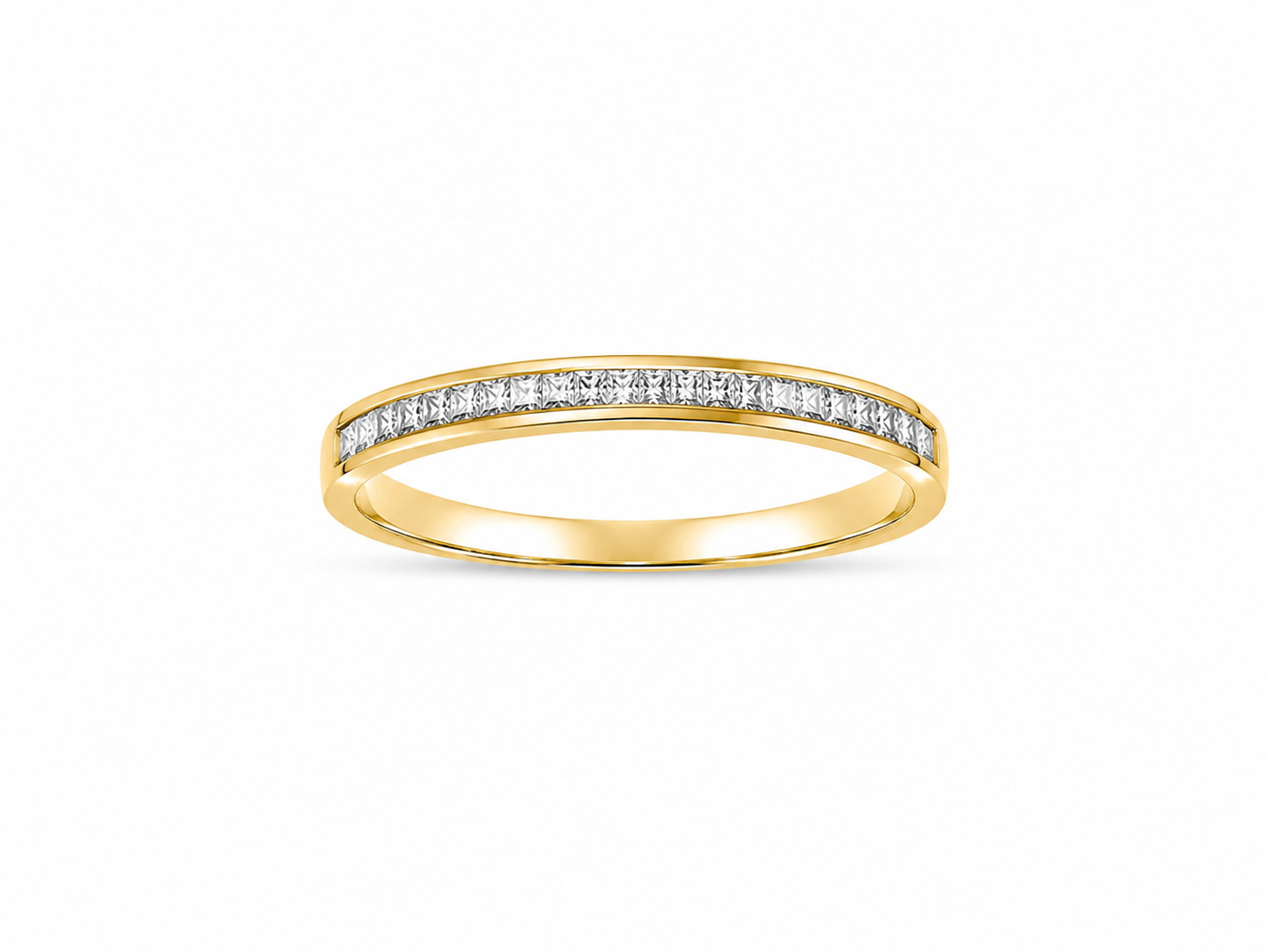 14KT Yellow Gold 0.16 CTW Diamond Ring [A1B1 - K6H40]